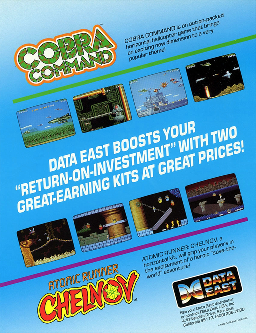 Cobra-Command (Japan, bootleg) Arcade Game Cover
